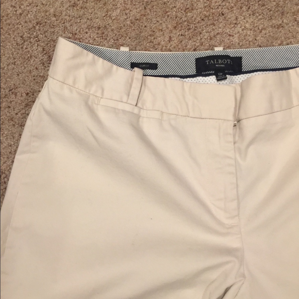 Talbots Capri khakis - Picture 2 of 6